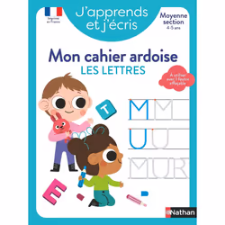 ISBN J'apprends et j'écris - Mon cahier ardoise Les lettres MS : Le livre de Mathilde Marin, Claire Frossard, Éducatif, 32 pa ...