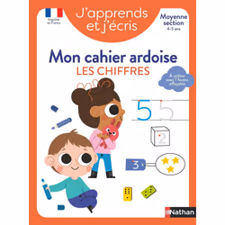 ISBN J'apprends et j'écris - Mon cahier ardoise Les chiffres MS : Le livre de Mathilde Marin, Claire Frossard, Éducatif, 32 p ...