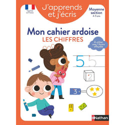 ISBN J'apprends et j'écris - Mon cahier ardoise Les chiffres MS : Le livre de Mathilde Marin, Claire Frossard