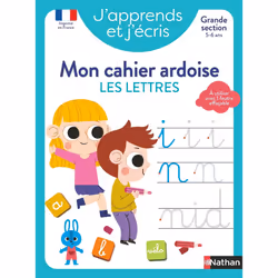 ISBN J'apprends et j'écris - Mon cahier ardoise Les lettres GS : Le livre de Mathilde Marin, Sophie Rohrbach, Éducatif, 32 pa ...