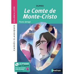 Nathan - Le Comte de Monte-Cristo - Edition pedagogique Collège et Lycee - Carres classiques - Texte abrege - - Dumas Alexandre
