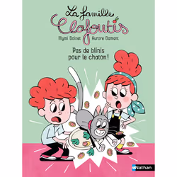 ISBN La famille Clafoutis - Pas de blinis pour le chaton ! : Le livre de Mymi Doinet, Aurore Damant, 32 pages