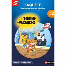 ISBN Enigmes des Vacances CP-CE1 Panique chez les pandas : Le livre de Claudine Aubrun, Vincent Duquesne, Laurent Audoin, Édu ...