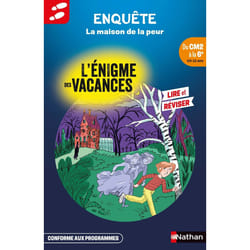 ISBN L'énigme des vacances du CM2 à la 6e La maison de la peur : Le livre de Karine Tercier, Sylvie Cote, Jean-Louis Thouard