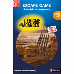 ISBN Enigme des vacances Escape game du CM2 à la 6ème - A bord du bateau pirate : Le livre de Fabien Fernandez, Vincent Brasc ...