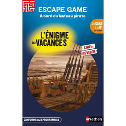 ISBN Enigme des vacances Escape game du CM2 à la 6ème - A bord du bateau pirate : Le livre de Fabien Fernandez, Vincent Brascaglia