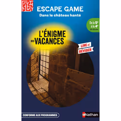 ISBN Enigme des vacances Escape game de la 5ème à la 4ème - Dans le château hanté : Le livre de Sophie Adriansen, Alban Maril ...