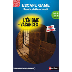 ISBN Enigme des vacances Escape game de la 5ème à la 4ème - Dans le château hanté : Le livre de Sophie Adriansen, Alban Marilleau