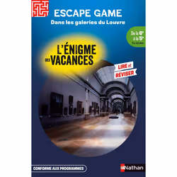ISBN Enigme des vacances Escape game de la 6ème à la 5ème - Dans les galeries du Louvre : Le livre de Eva Grynszpan, Pierdome ...