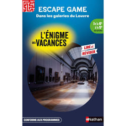 ISBN Enigme des vacances Escape game de la 6ème à la 5ème - Dans les galeries du Louvre : Le livre de Eva Grynszpan, Pierdomenico Sirianni