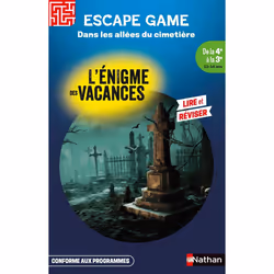 ISBN L'Enigme des vacances Escape game de la 4ème à la 3ème - Dans les allées du cimetière : Le livre de Sophie Adriansen, Ro ...