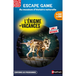 ISBN Escape game CE2-CM1: Au muséum d'histoire naturelle : Le livre de Sophie Adriansen, Marie Toury