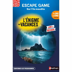 ISBN Enigme des vacances Escape game du CM1 au CM2 - Sur l'île maudite : Le livre de Sophie Adriansen, Terkel Risbjerg, Éduca ...