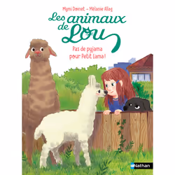 ISBN Les Animaux de Lou : Pas de pyjama pour Petit Lama ! : Le livre de Mymi Doinet, Mélanie Allag, 32 pages