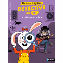 ISBN Ursule Lapine, détective au CP : La mélodie du voleur : Le livre de Eva Grynszpan, Marion Piffaretti, 32 pages