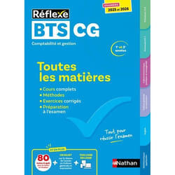 Nathan - Toutes les matières - BTS CG - Reflexe - 2025-2026