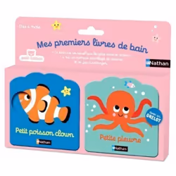 ISBN Mes premiers livres de bain - Petit poisson clown - Petite pieuvre : Le livre de Caroline Dall&#039;Ava, 16 pages