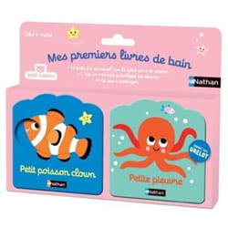 ISBN Mes premiers livres de bain - Petit poisson clown - Petite pieuvre : Le livre de Caroline Dall&#039;Ava