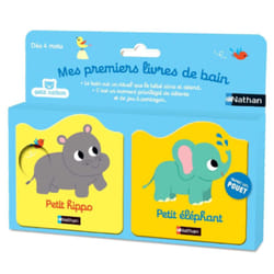 ISBN Mes premiers livres de bain - Petit hippo - Petit éléphant : Le livre de Caroline Dall&#039;Ava