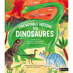 ISBN L'Incroyable histoire des dinosaures : Le livre de Catherine Barr, Steve Williams, Amy Husband