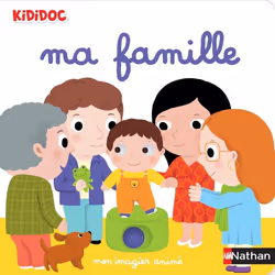 ISBN Mon imagier animé ma famille : Le livre de Nathalie Choux, 10 pages