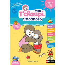 ISBN Mon Tchoupi Vacances J'entre en PS 2-3 ans : Le livre de Catherine Serres, Thierry Courtin