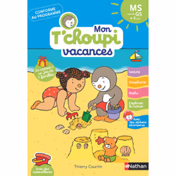 ISBN Mon Tchoupi Vacances MS : Le livre de Stéphanie Grison, Thierry Courtin, Éducatif, 48 pages