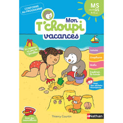 ISBN Mon Tchoupi Vacances MS : Le livre de Stéphanie Grison, Thierry Courtin