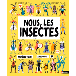 ISBN Nous, les insectes : Le livre de Jules Howard, Gosia Herba, 80 pages