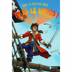 ISBN Tu es le héros ! Dans la peau d'un pirate : Le livre de Madeleine Deny, Gabriel Germain, Roman, 96 pages