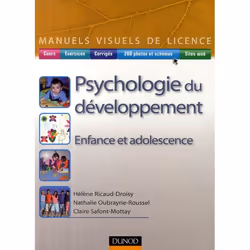 ISBN Psychologie Du Developpement; Enfance Et Adolescence, Psychologie, Français, Livre broché