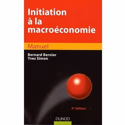 ISBN Initiation A La Macroeconomie - 9eme Edition, Économie, Français