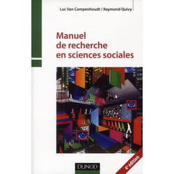 Manuel de recherche en sciences sociales (4e édition)