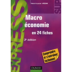 Macroéconomie - 3e édition - en 24 fiches