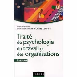 ISBN Traite De Psychologie Du Travail Et Des Organisations (3e Edition), Psychologie, Français, Livre broché