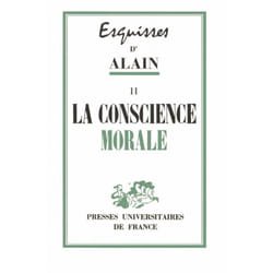 ISBN Esquisses. La conscience morale. Tome 2 livre philosophie Français