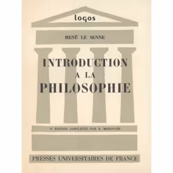 ISBN Introduction à la philosophie, philosophie, Français, 482 pages