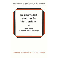 ISBN La géométrie spontanée de l'enfant livre Psychologie Français