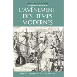 ISBN L'avènement des Temps Modernes livre histoire Français