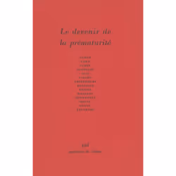 ISBN Le devenir de la prématurité, Psychologie, Français, 168 pages