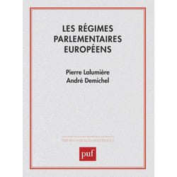 ISBN Régimes parlementaires européens