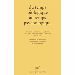 ISBN Du temps biologique au temps psychol., Français, 392 pages