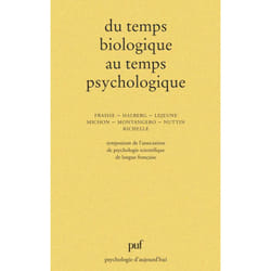 ISBN Du temps biologique au temps psychol.