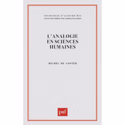 ISBN L'analogie en sciences humaines, Français, 152 pages
