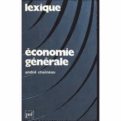 ISBN Lexique / économie générale, Économie, Français, 224 pages