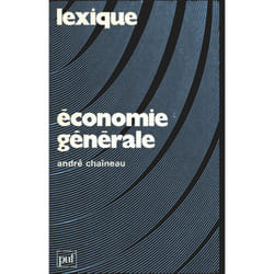 ISBN Lexique / économie générale