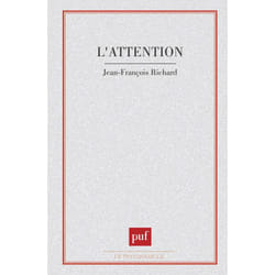 ISBN L'attention livre Psychologie Français
