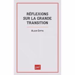 ISBN Réflexions sur la grande transition, Français, 120 pages