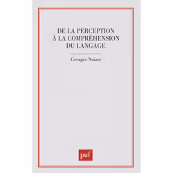 ISBN De la perception à comprehens. lang., Français, 248 pages