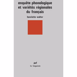 ISBN Enquête phonologique et variétés régionales du français, Littérature, Français, 256 pages